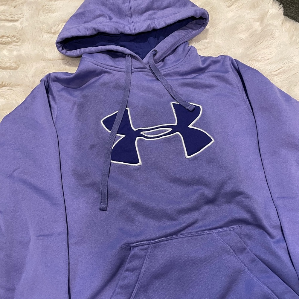 Under Armour Sweatshirt, Purple Size Small